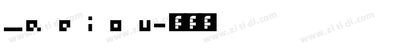 _a e i o u字体转换 _a e i o u字体转换